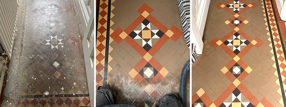 Renovating a Classic 1900's Victorian Tiled Hallway in Ammanford