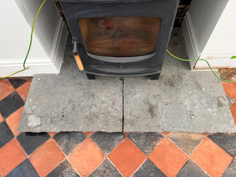 Stone Fireplace Hearth Before Cleaning Uplands Swansea Stone Fireplace Hearth Before Cleaning Uplands Swansea